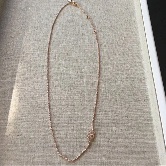 Stella & Dot | Delicate Dainty Rose Gold Sidewinder Snake Necklace Retir… - Picture 8 of 12